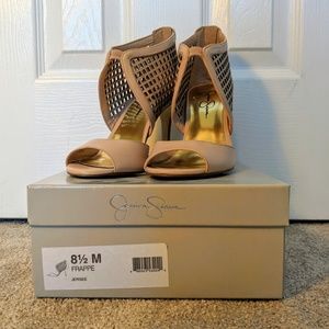 Jessica Simpson  Frappe shoes - tan/beige - 8.5